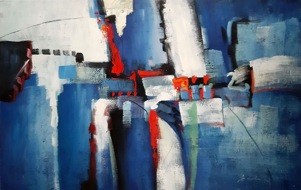 scne de vie /73cm x 100cm /2208-T3